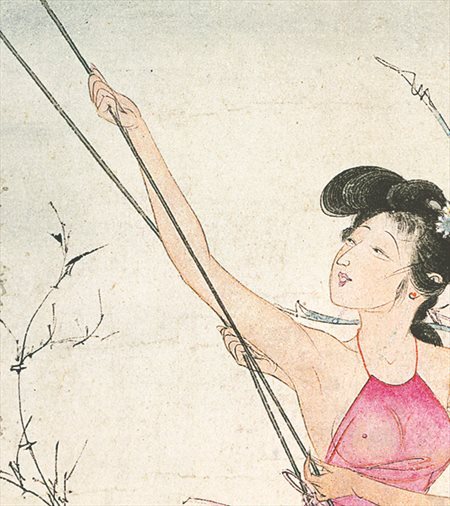 壤塘县-胡也佛的仕女画和最知名的金瓶梅秘戏图